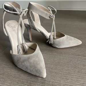 Vince Camuto ankle tie heels